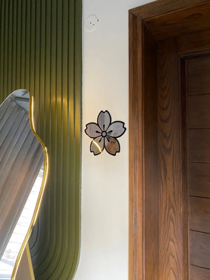 Flower acrylic wall deocr